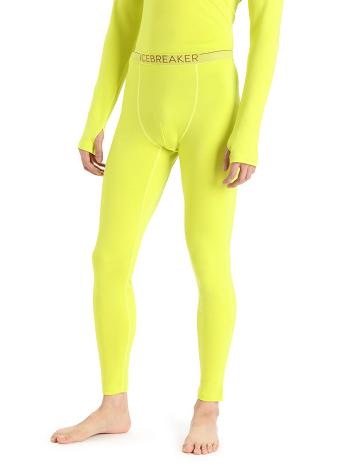 Legginsy Icebreaker 15.5 Merino Thermal Męskie Żółte | PL 1825WNBY